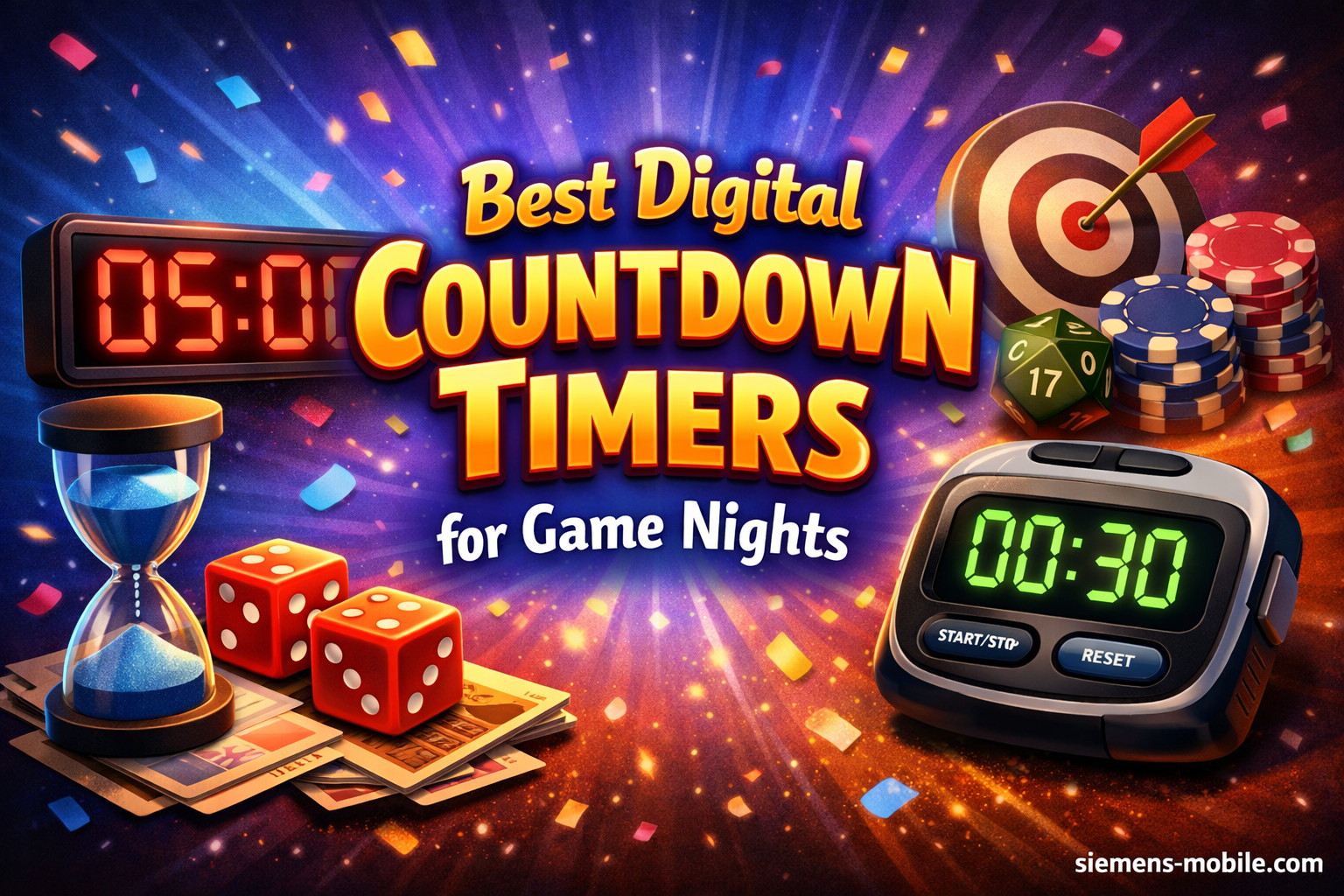 Best Digital Countdown Timers for Game Nights
