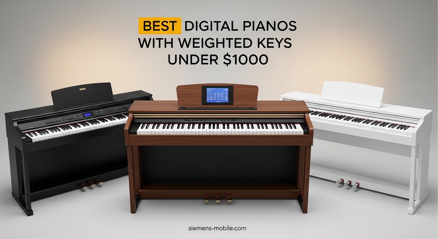 Best Digital Pianos with Weighted Keys Under $1000