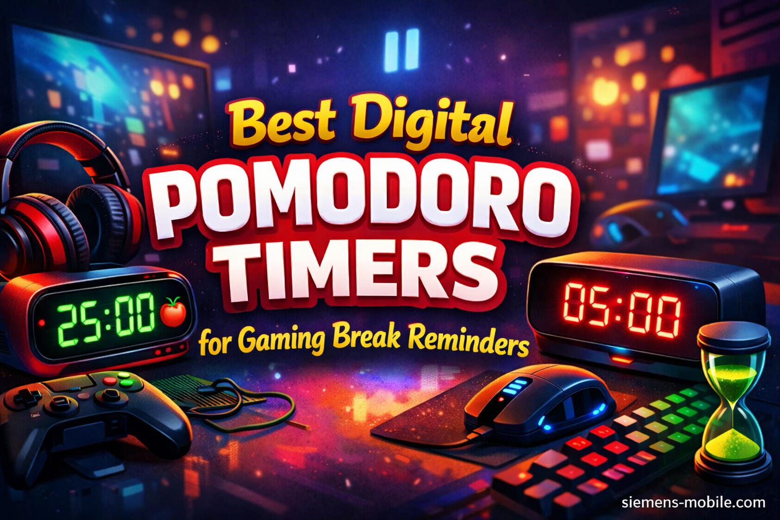 Best Digital Pomodoro Timers for Gaming Break Reminders