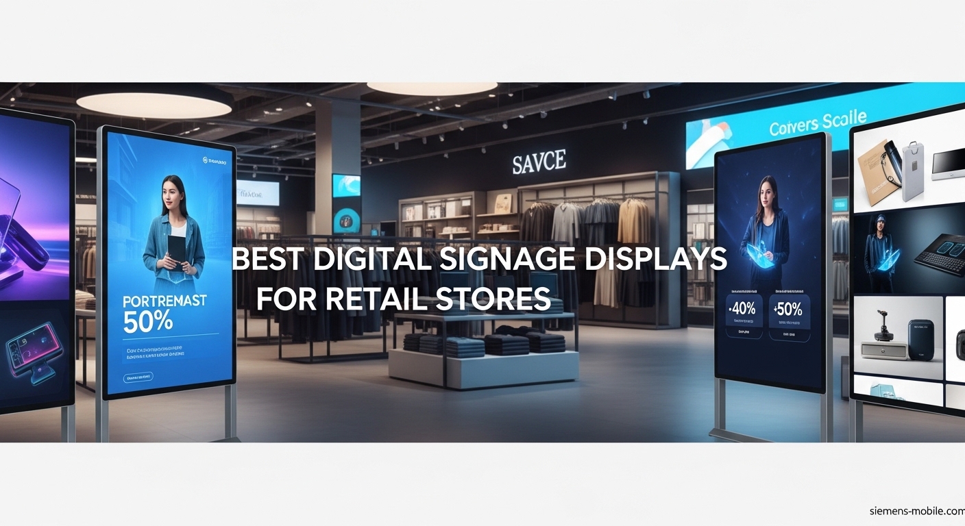 Best Digital Signage Displays for Retail Stores
