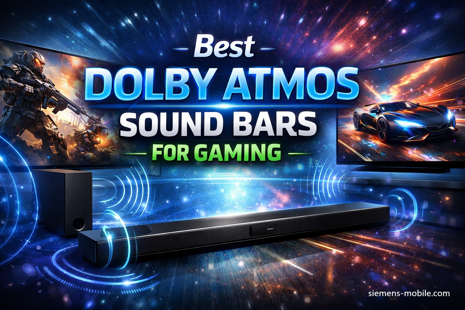 Best Dolby Atmos Soundbars for Gaming