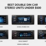 Best Double Din Car Stereo Head Units Under $500