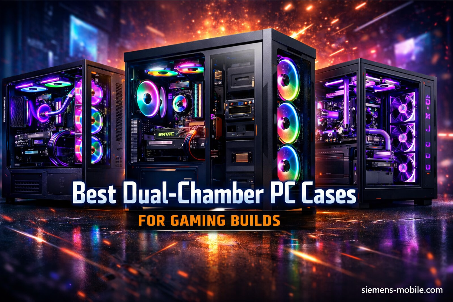 Best Dual-Chamber PC Cases for Gaming Builds