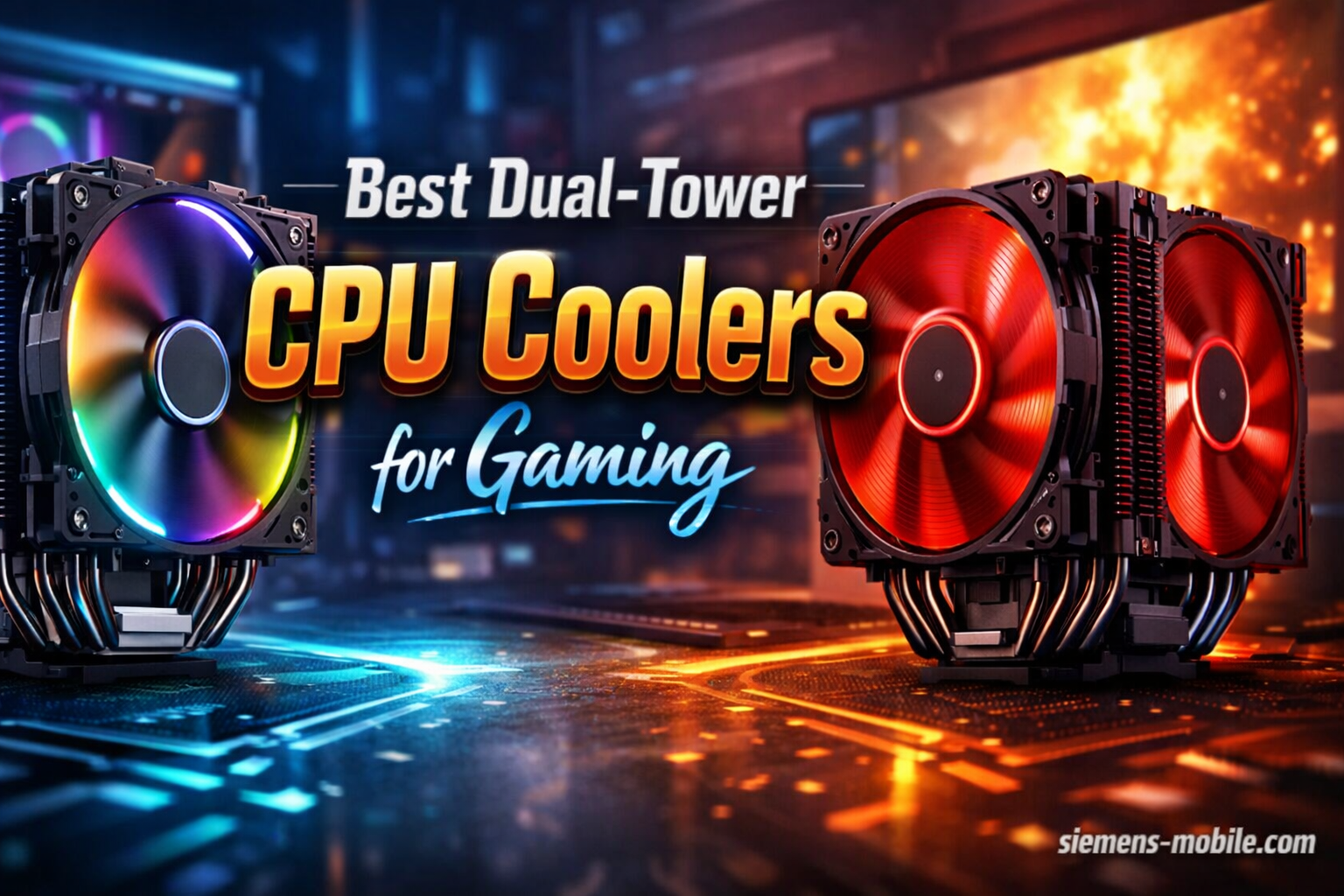 Best Dual-Tower CPU Coolers for Gaming