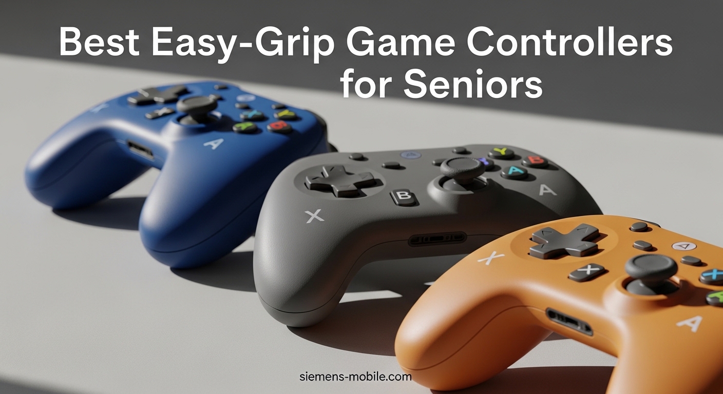 Best Easy-Grip Game Controllers for Seniors