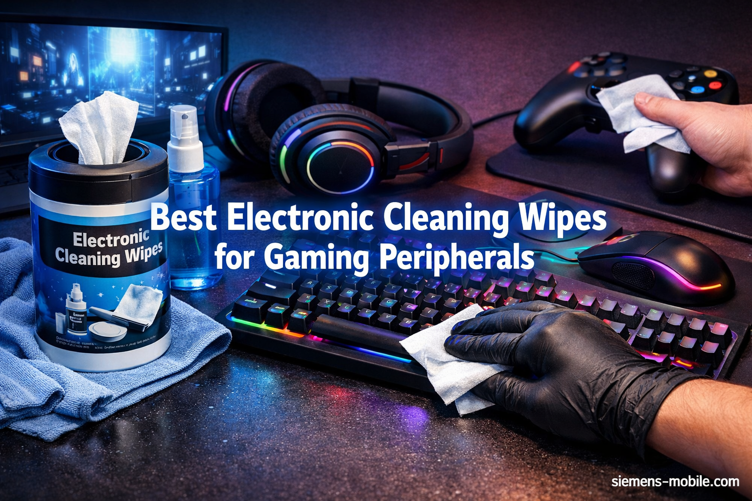 Best Electronic Cleaning Wipes for Gaming Peripherals