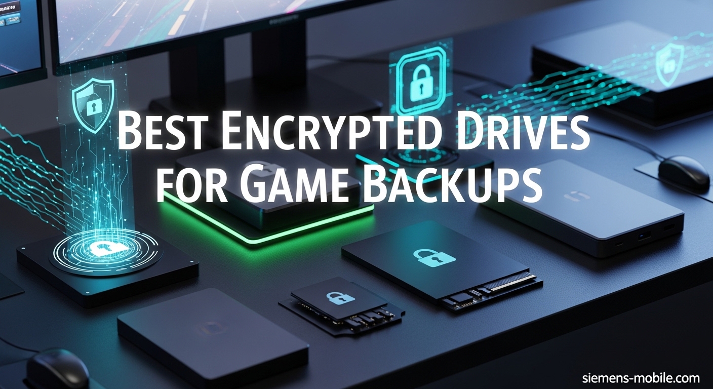 Best Encrypted Drives for Game Backups