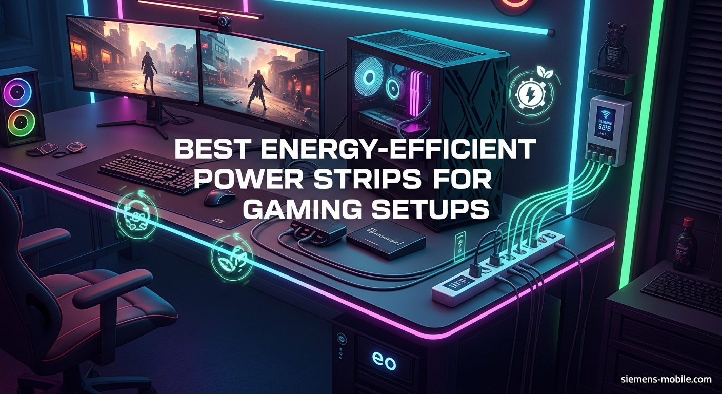 Best Energy-Efficient Power Strips for Gaming Setups