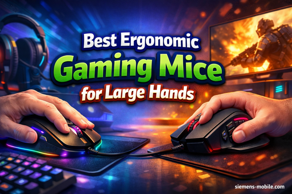 Best Ergonomic Gaming Mice for Large Hands