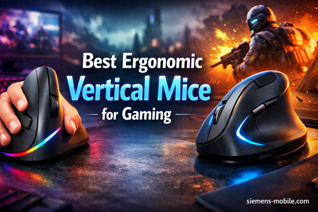 Best Ergonomic Vertical Mice for Gaming
