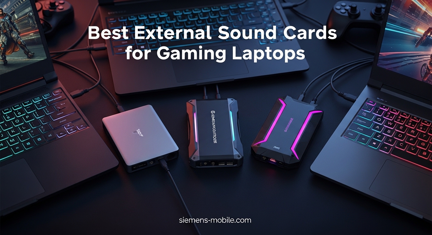 Best External Sound Cards for Gaming Laptops