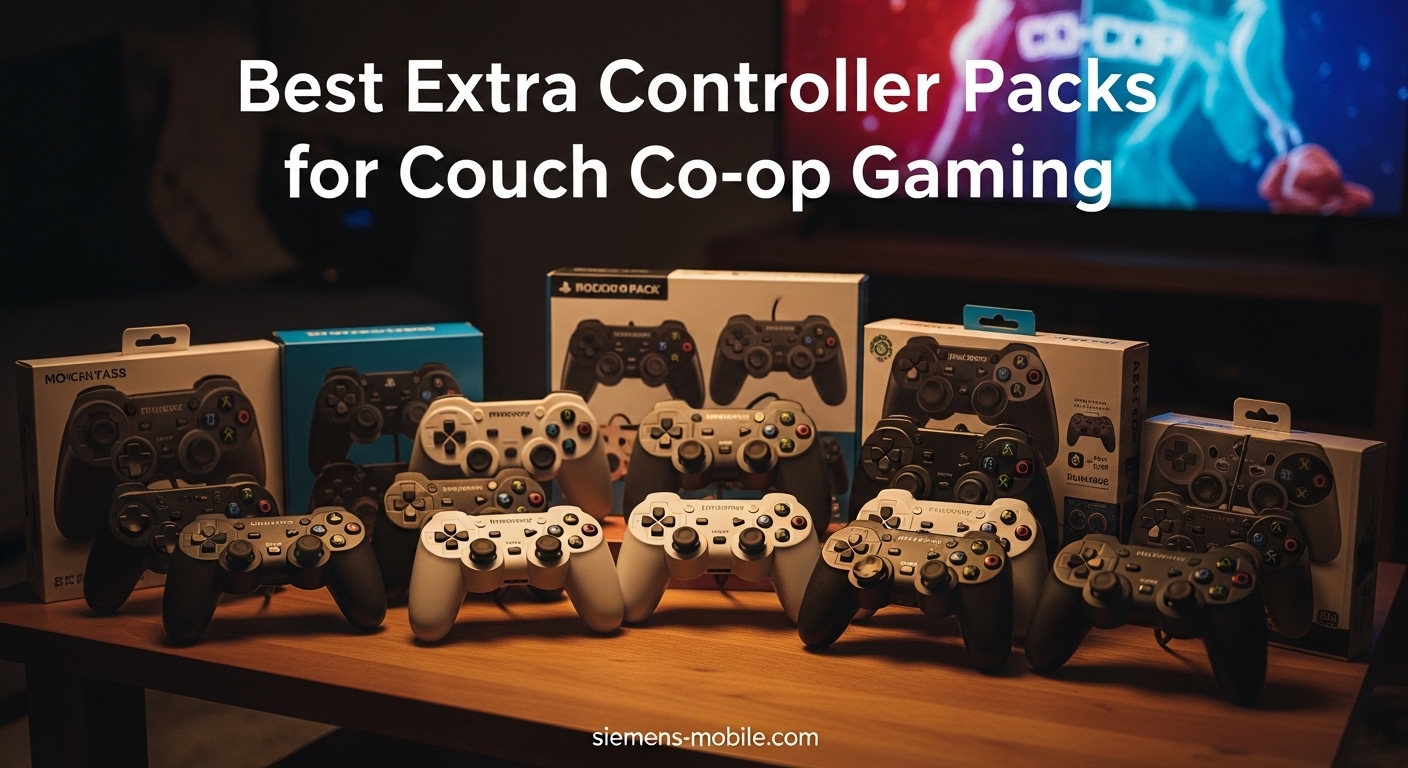 Best Extra Controller Packs for Couch Co-op Gaming