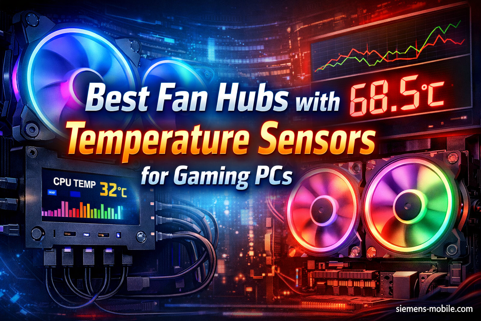Best Fan Hubs with Temperature Sensors for Gaming PCs