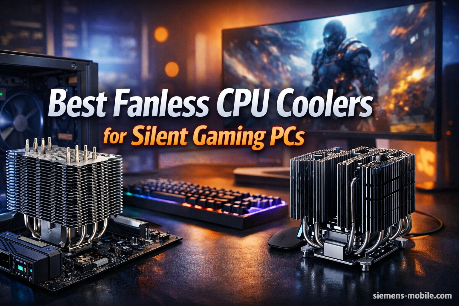 Best Fanless CPU Coolers for Silent Gaming PCs