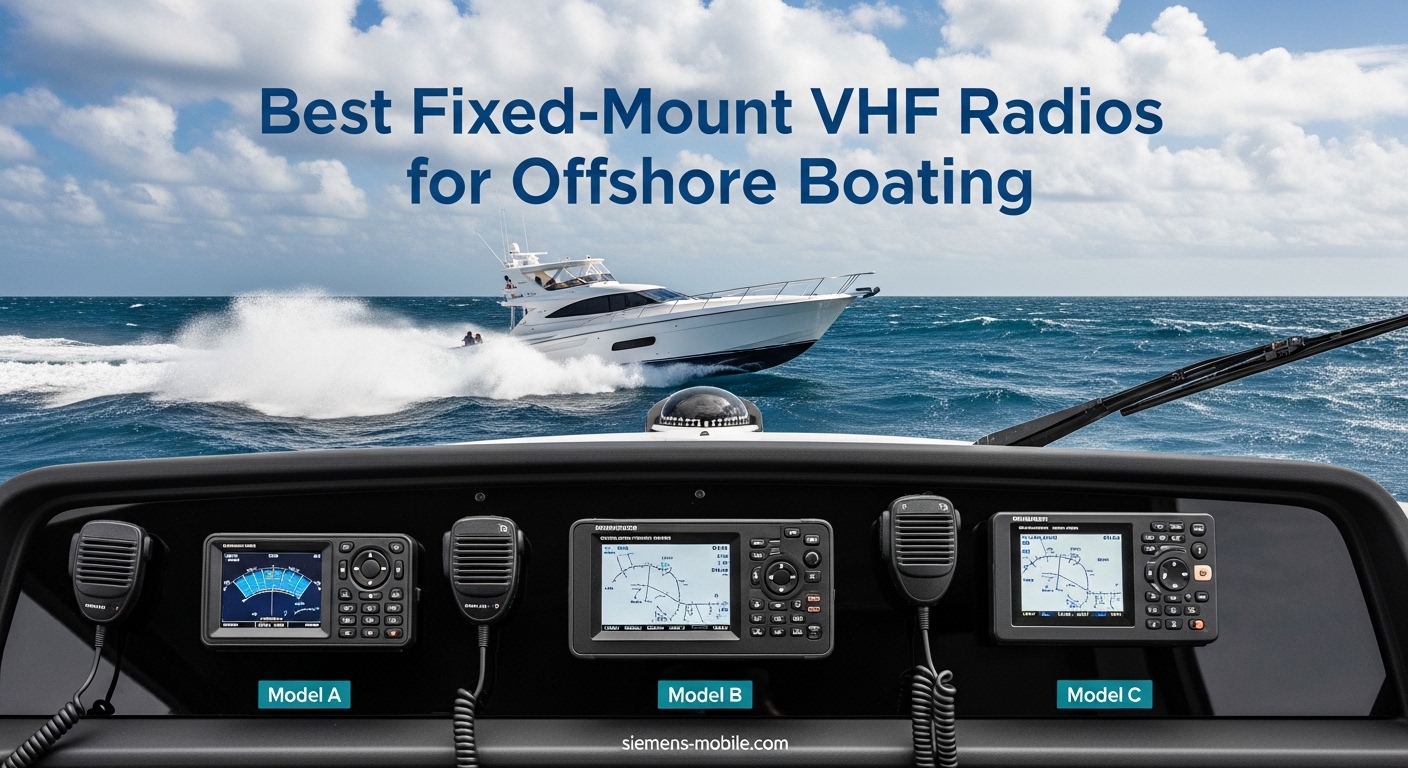 Best Fixed-Mount VHF Radios for Offshore Boating