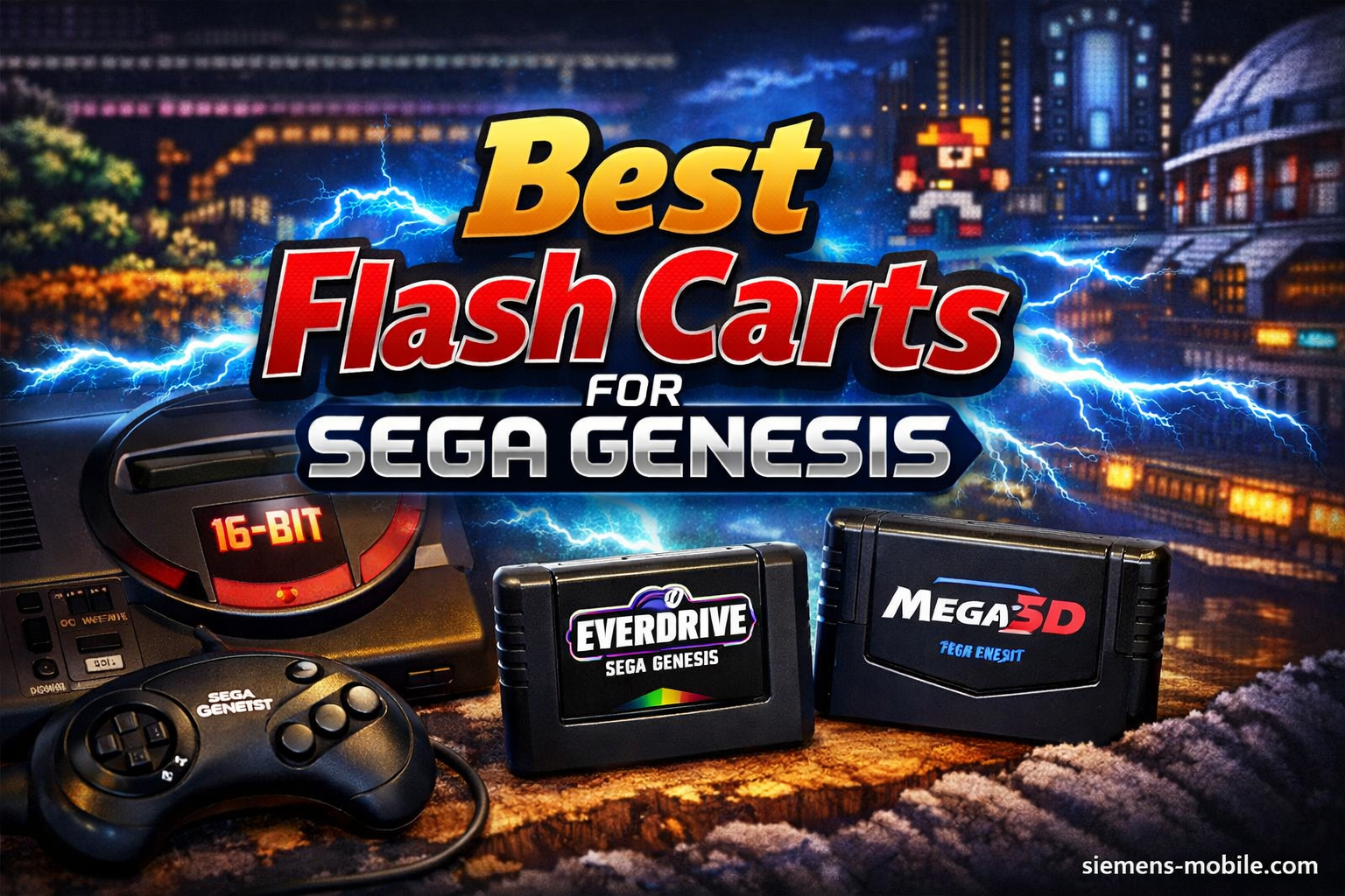 Best Flash Carts for Sega Genesis