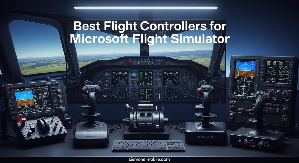 Best Flight Controllers for Microsoft Flight Simulator