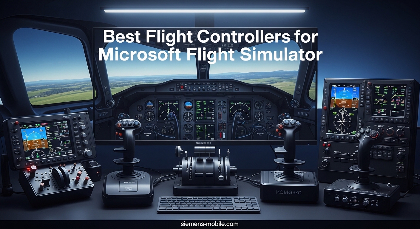 Best Flight Controllers for Microsoft Flight Simulator