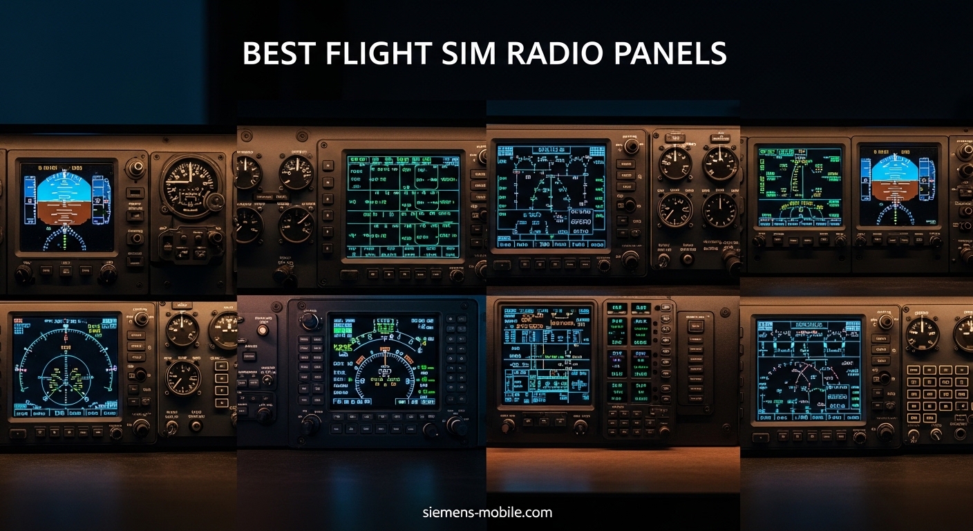 Best Flight Sim Radio Panels