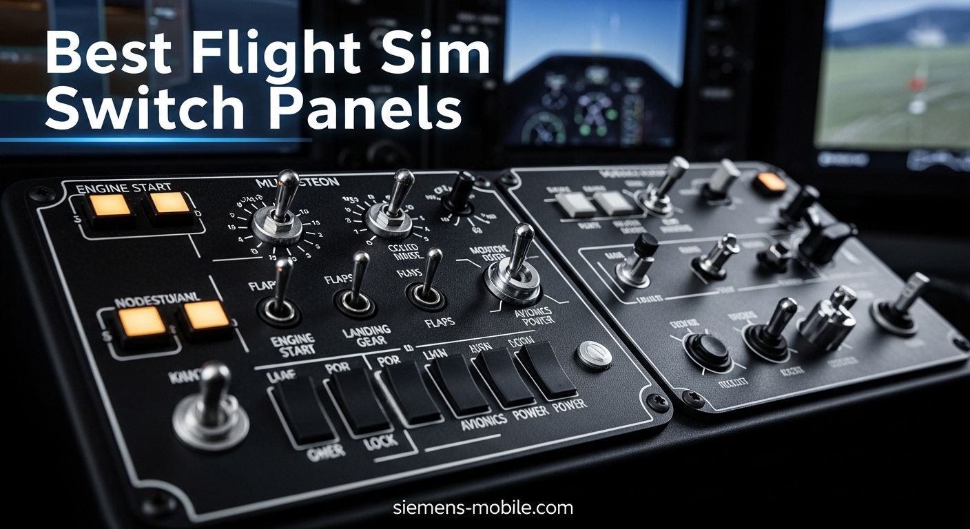 Best Flight Sim Switch Panels