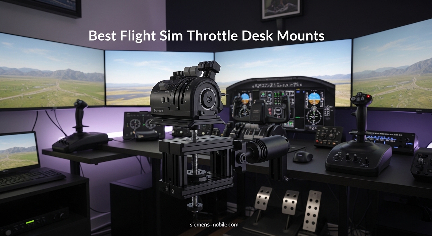 Best Flight Sim Throttle Desk Mounts