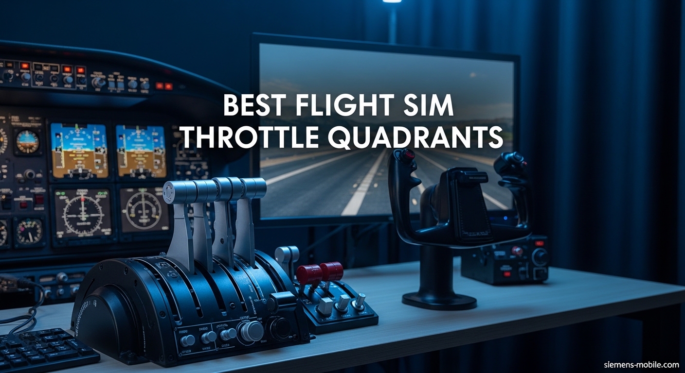 Best Flight Sim Throttle Quadrants