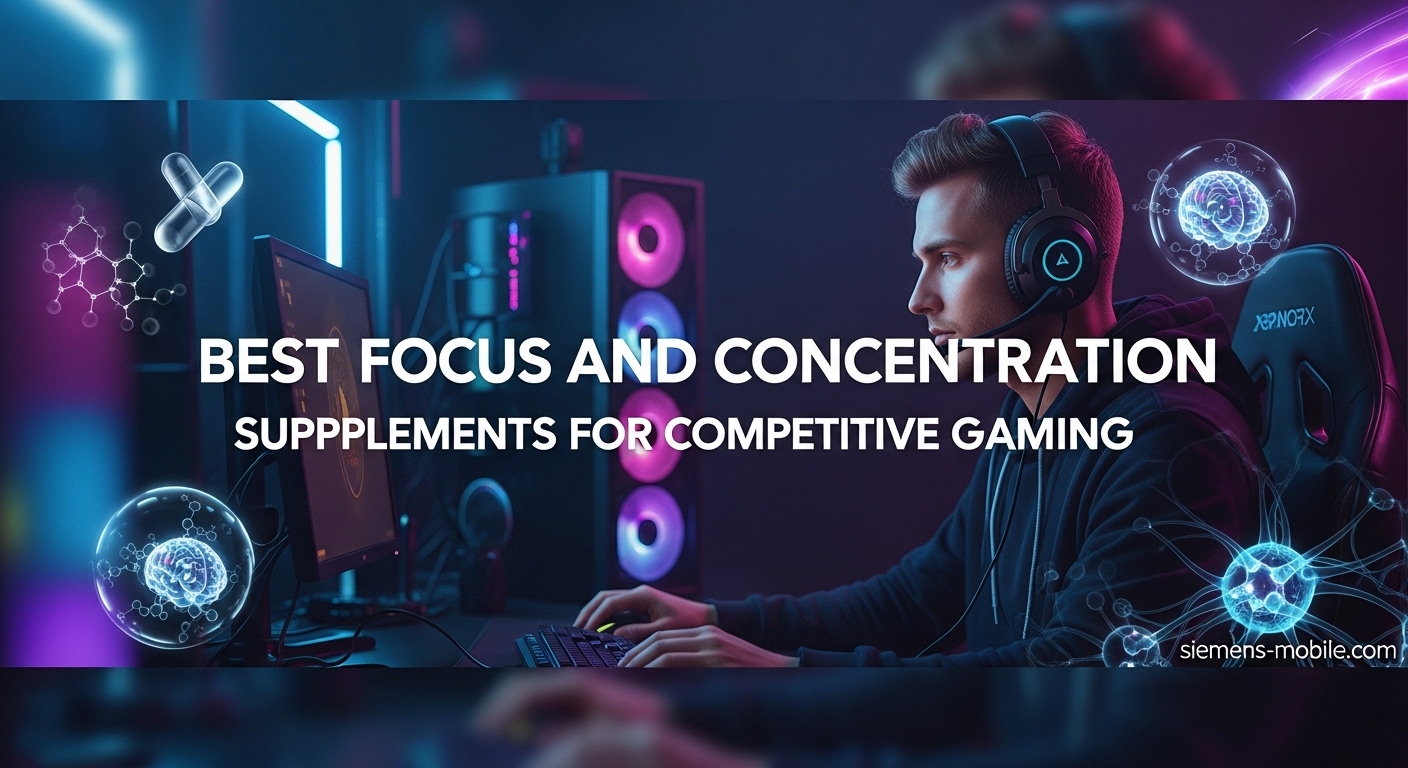 Best Focus and Concentration Supplements for Competitive Gaming