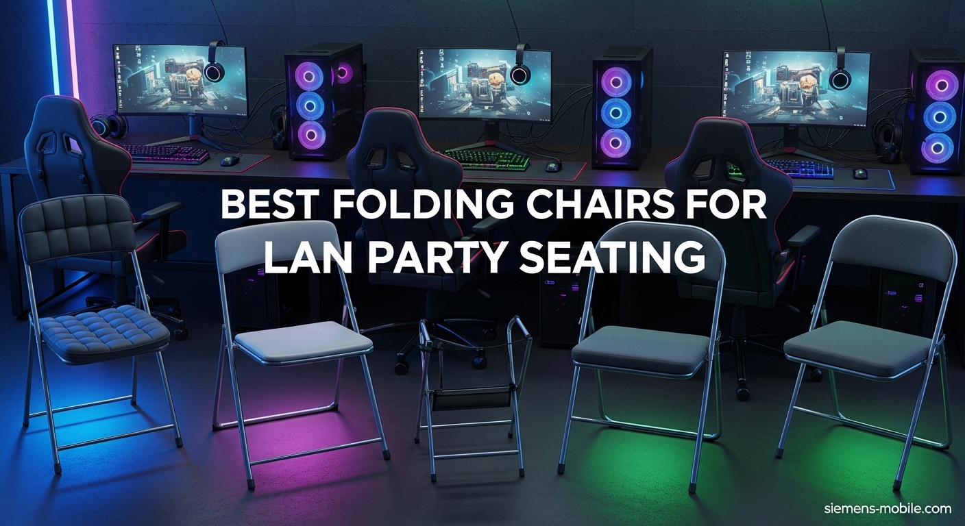 Best Folding Chairs for LAN Party Seating