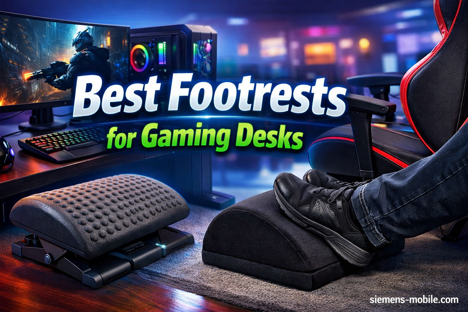 Best Footrests for Gaming Desks