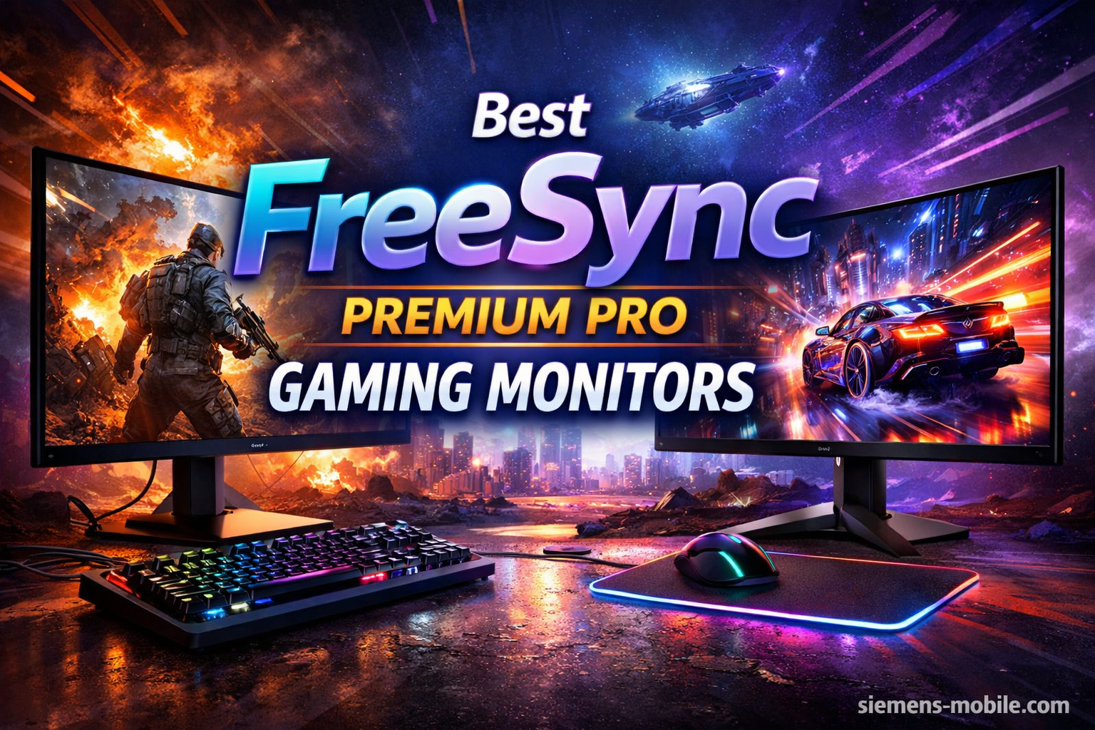 Best FreeSync Premium Pro Gaming Monitors