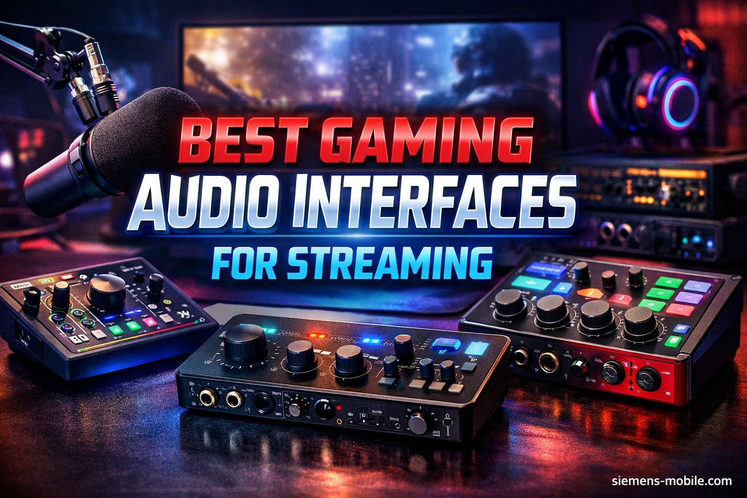 Best Gaming Audio Interfaces for Streaming