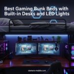 Best Gaming Bunk Beds with Built-in Desks and LED Lights