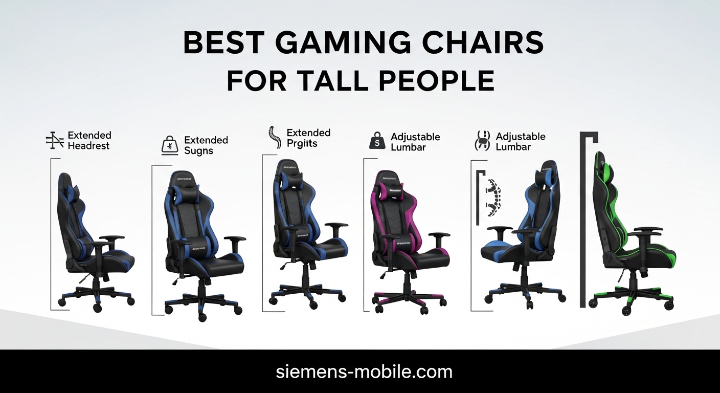 Best Gaming Chairs for Tall People