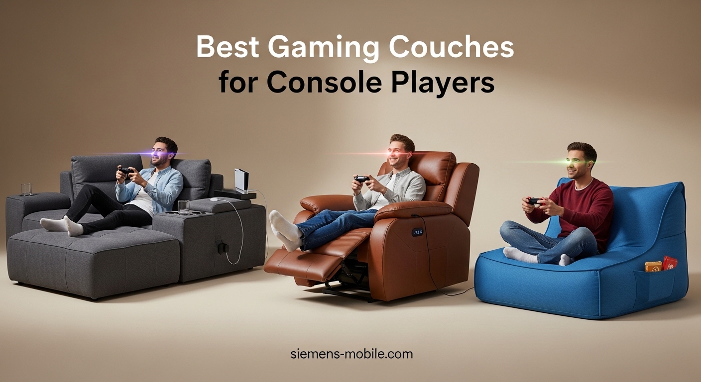 Best Gaming Couches for Console Players