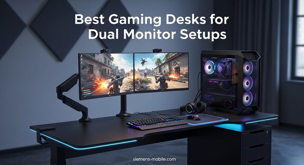 Best Gaming Desks for Dual Monitor Setups