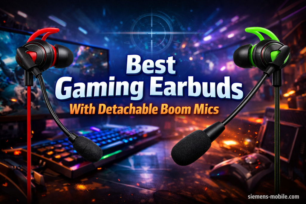 Best Gaming Earbuds With Detachable Boom Mics
