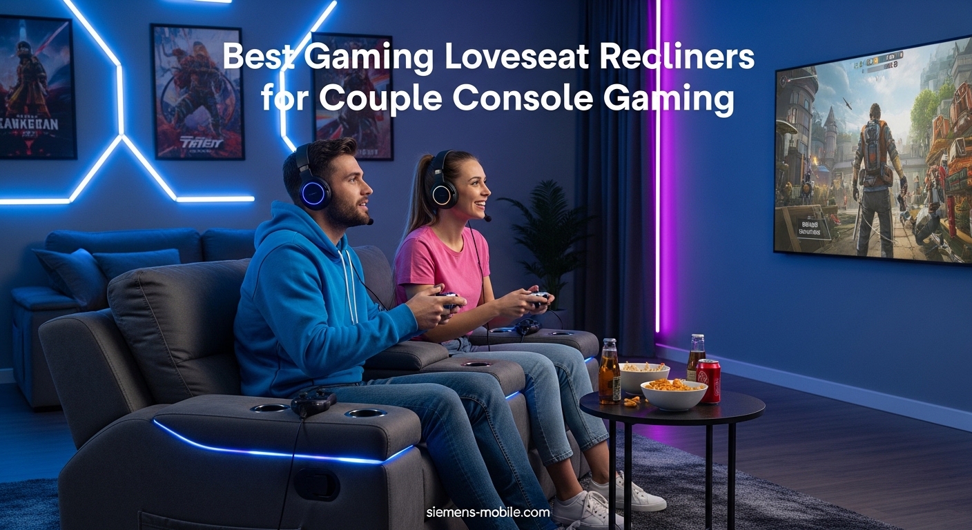 Best Gaming Loveseat Recliners for Couple Console Gaming