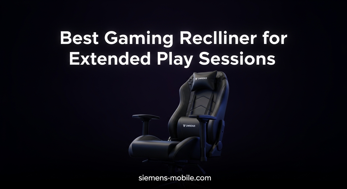 Best Gaming Recliners for Extended Play Sessions