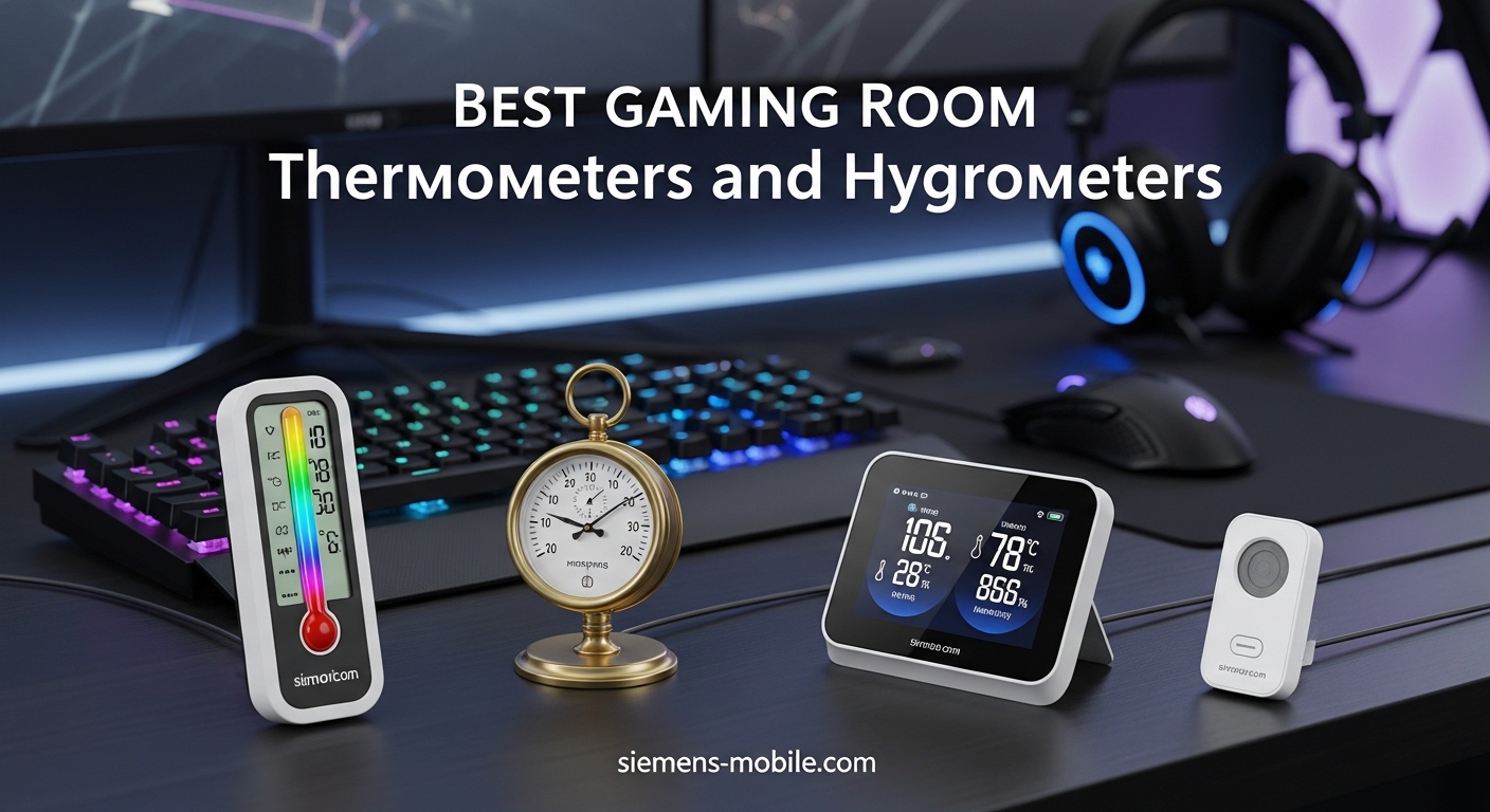 Best Gaming Room Thermometers and Hygrometers