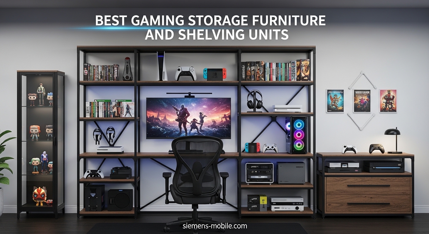 Best Gaming Storage Furniture and Shelving Units