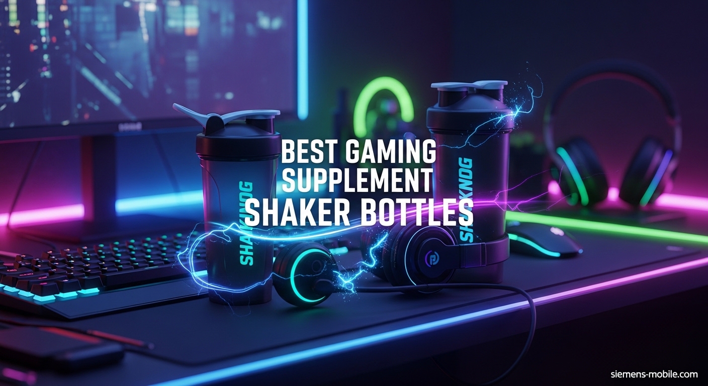 Best Gaming Supplement Shaker Bottles