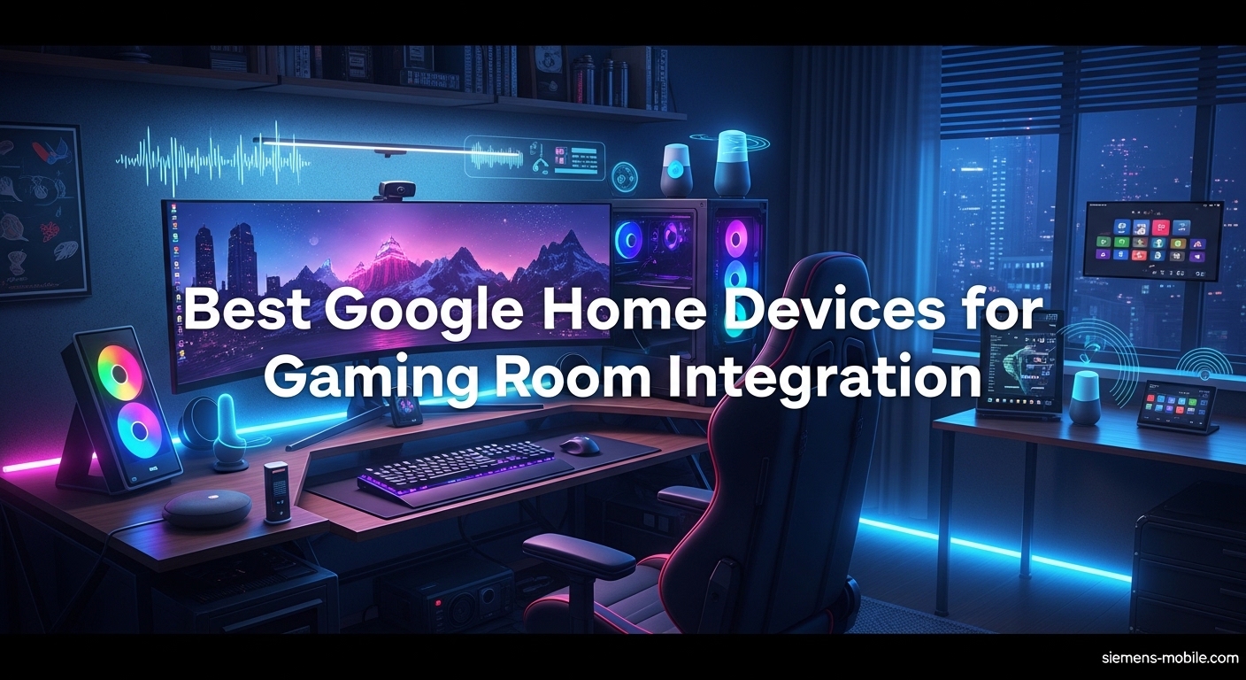 Best Google Home Devices for Gaming Room Integration
