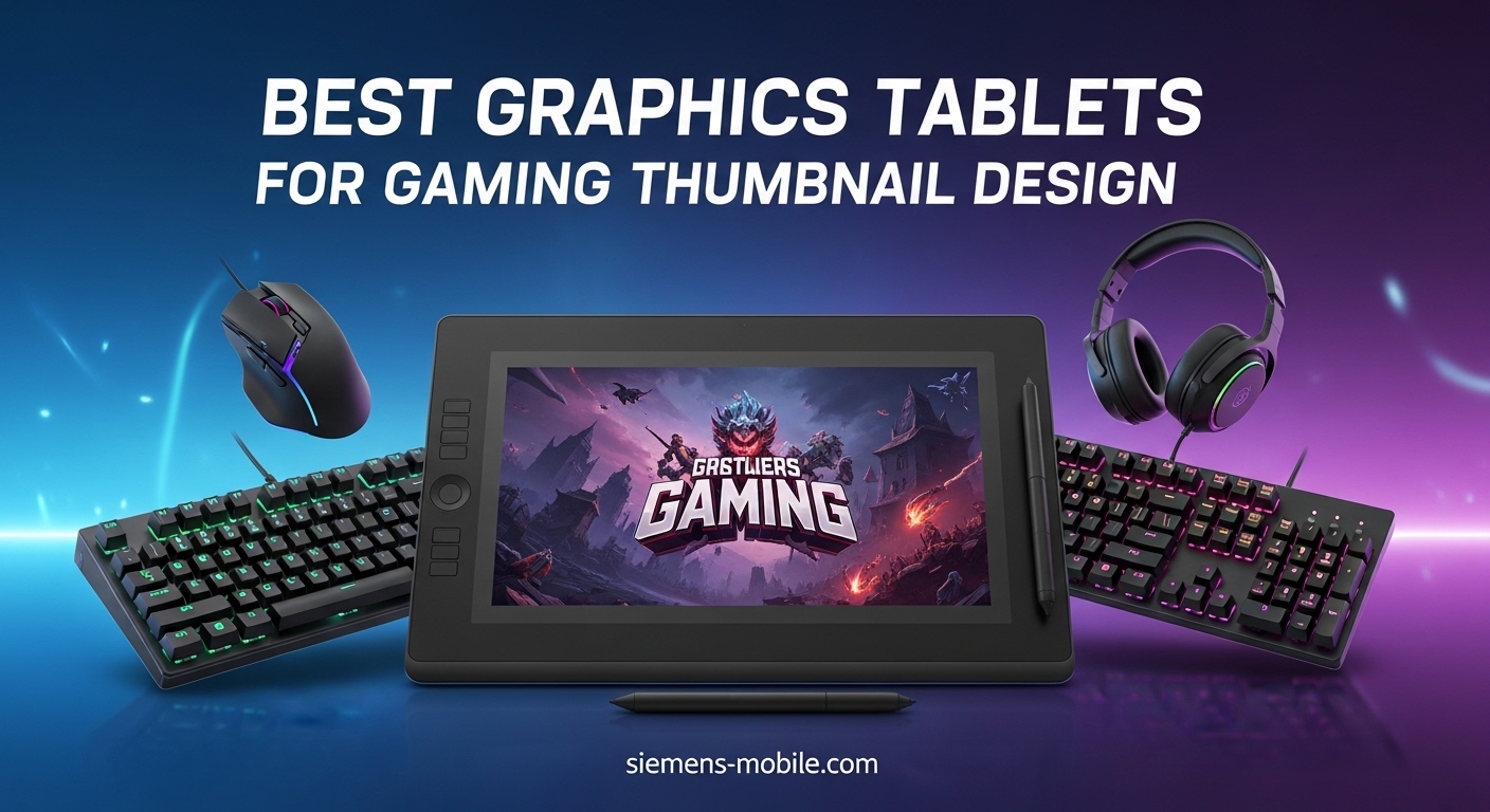 Best Graphics Tablets for Gaming Thumbnail Design