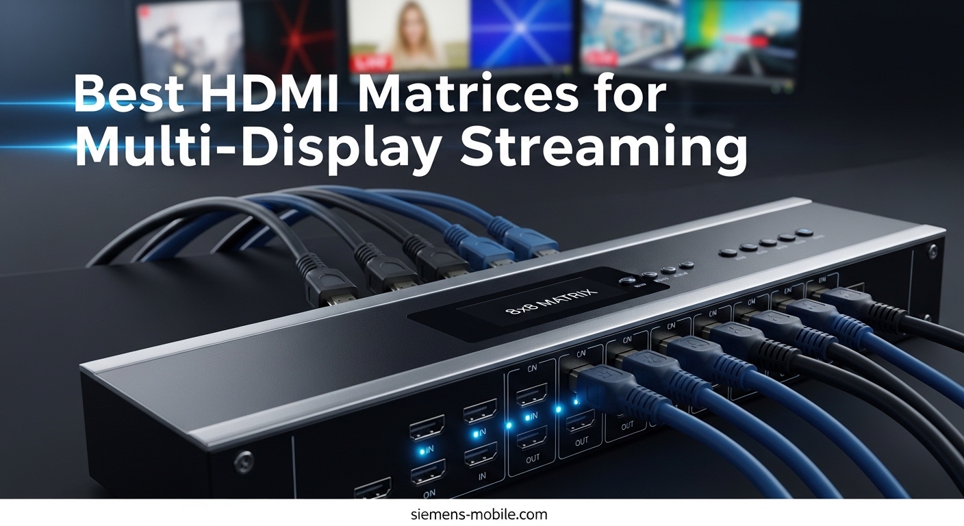 Best HDMI Matrices for Multi-Display Streaming