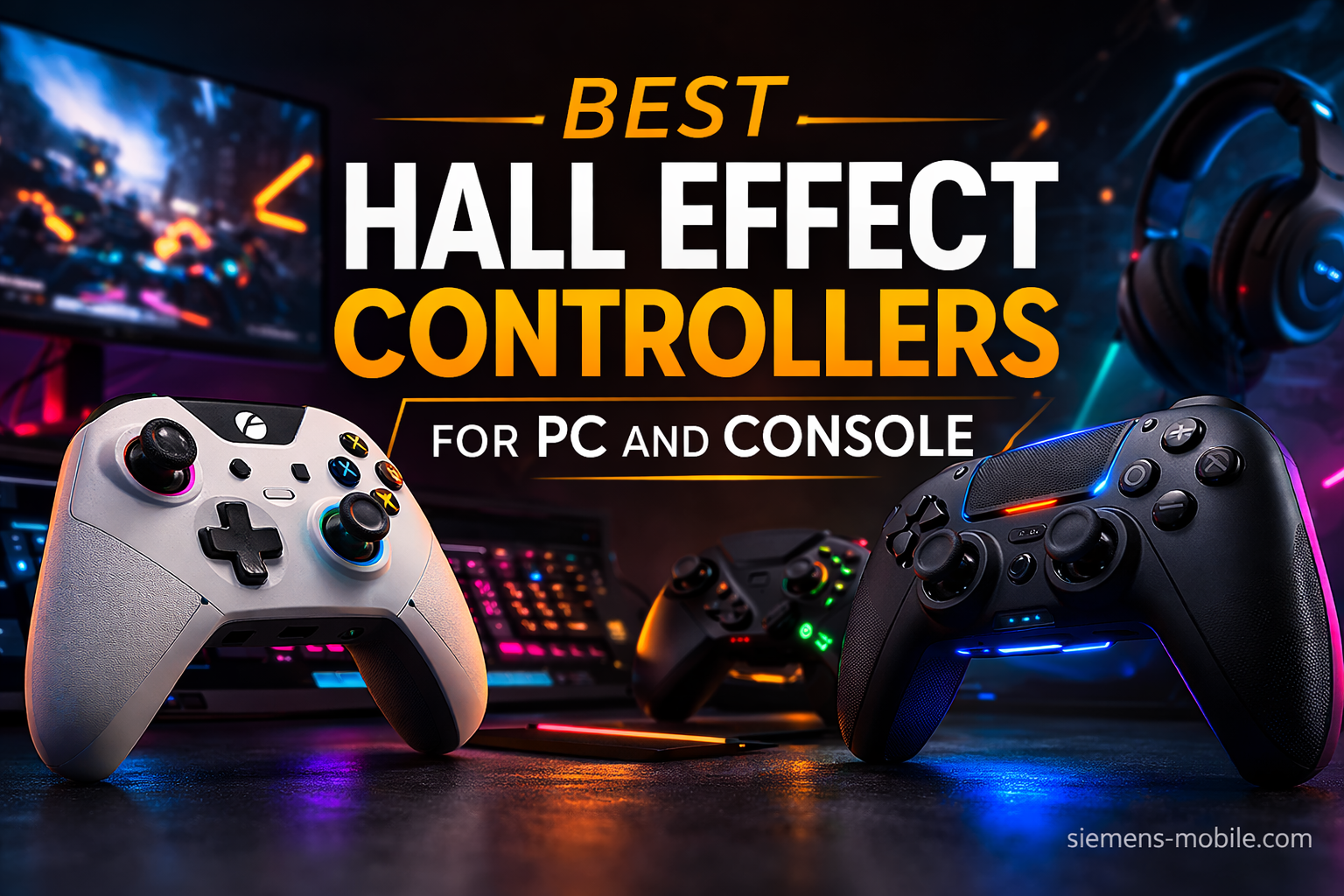 Best Hall Effect Controllers for PC and Console