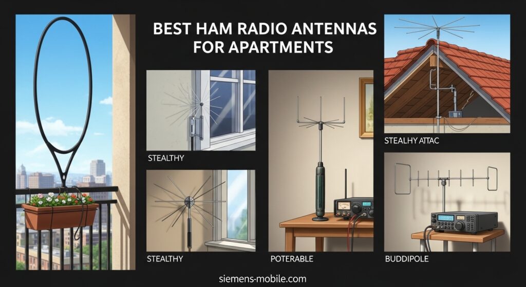 Best Ham Radio Antennas for Apartments