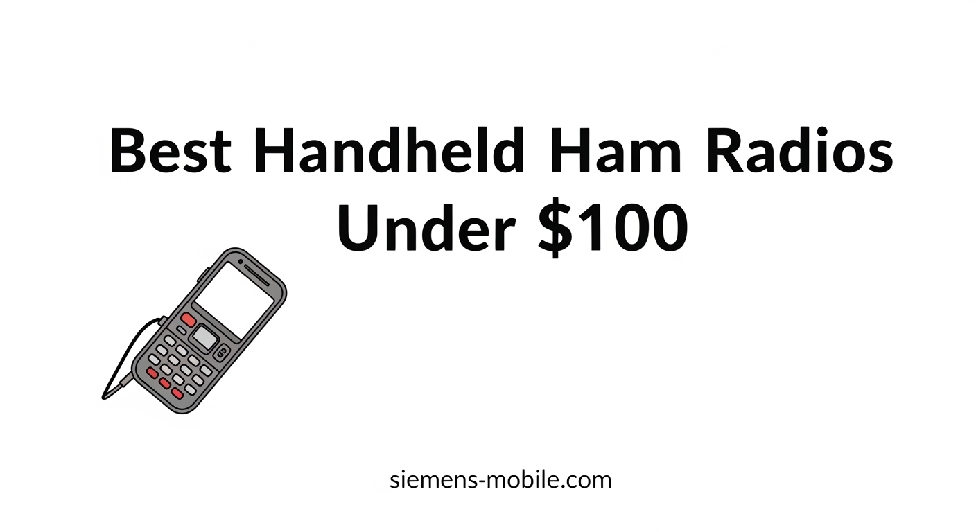 Best Handheld Ham Radios Under $100