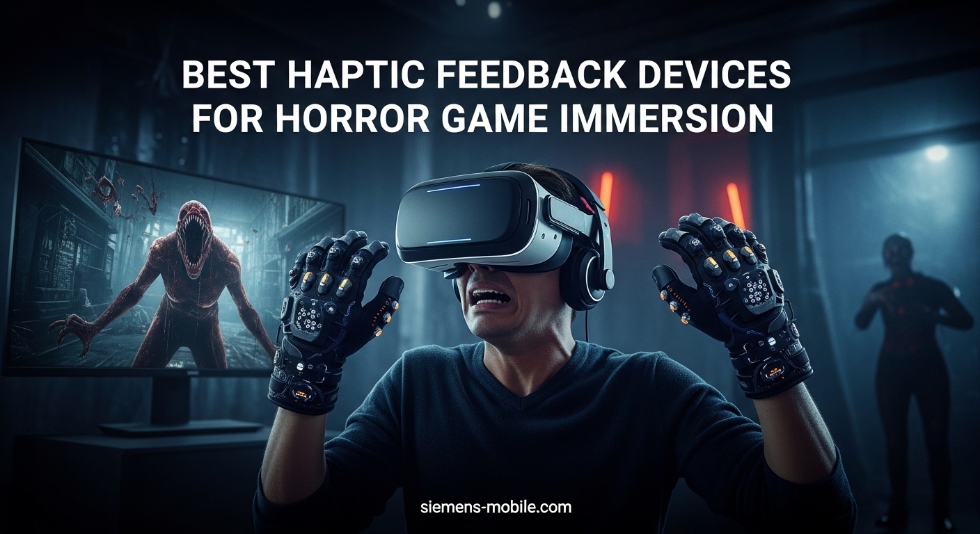 Best Haptic Feedback Devices for Horror Game Immersion