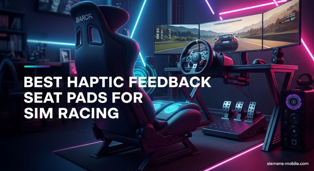 Best Haptic Feedback Seat Pads for Sim Racing