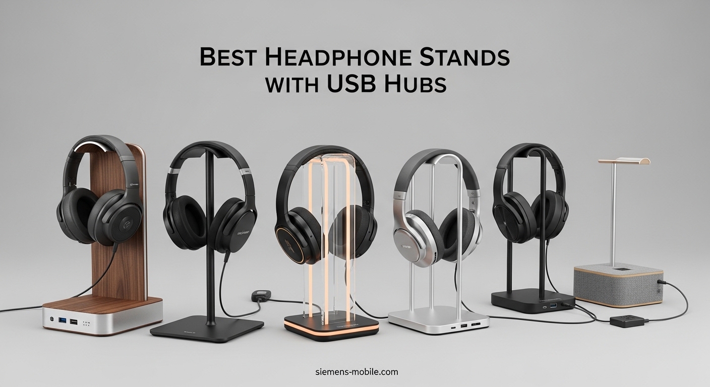 Best Headphone Stands with USB Hubs